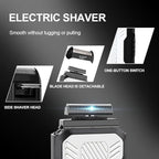 Hair Clippers for Men, Professional Barber Clippers and Trimmer Set, Mens Cordless Clipper, 3 pcs setHair Cutting Kit for Men