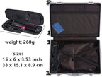 Brappo Hard Portable Travel Case compatibility Revlon One-Step Volumizer Original 1.0 Hair Dryer and Hot Air Brush.(Case Only) (Black)