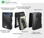 Zeeker Mens Air Wallet, with Smart Tracker, RFID Blocking Credit Card Clip - Image 5
