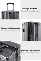 HotWay 26 Inch Aluminum Frame Luggage - Image 5