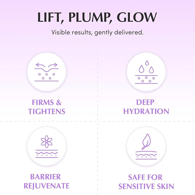 Bakuchiol Plumping Capsule Cream – Retinol Alternative Moisturizer for Firming and Pore Care with 99% Pure Bakuchiol, 5 Types of Collagen & Ceramide Complex, 1.69 fl.oz / 50ml