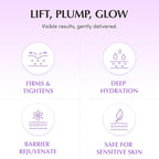 Bakuchiol Plumping Capsule Cream – Retinol Alternative Moisturizer for Firming and Pore Care with 99% Pure Bakuchiol, 5 Types of Collagen & Ceramide Complex, 1.69 fl.oz / 50ml