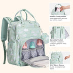 BabbleRoo Diaper Bag Backpack - Image 5