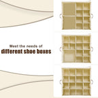Shoe Organizer for Closet, Fits up to 16 Pairs Shoe Storage - Image 4