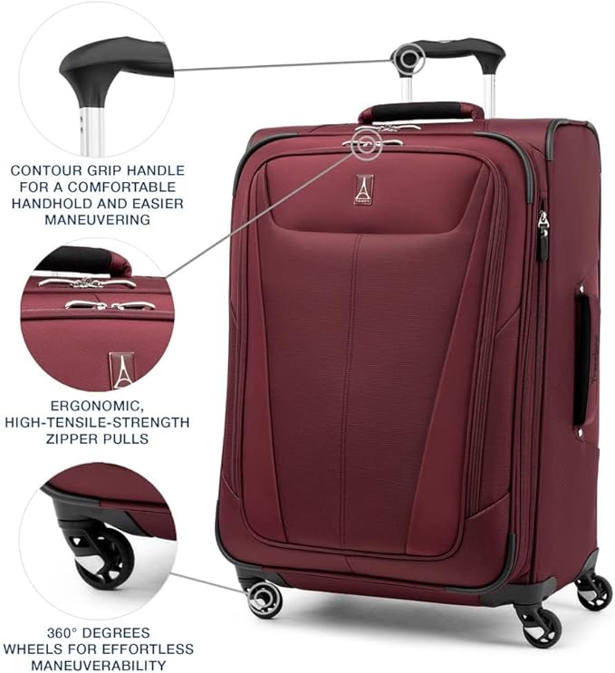 Travelpro Maxlite 5 Softside Expandable Checked Luggage - Image 2
