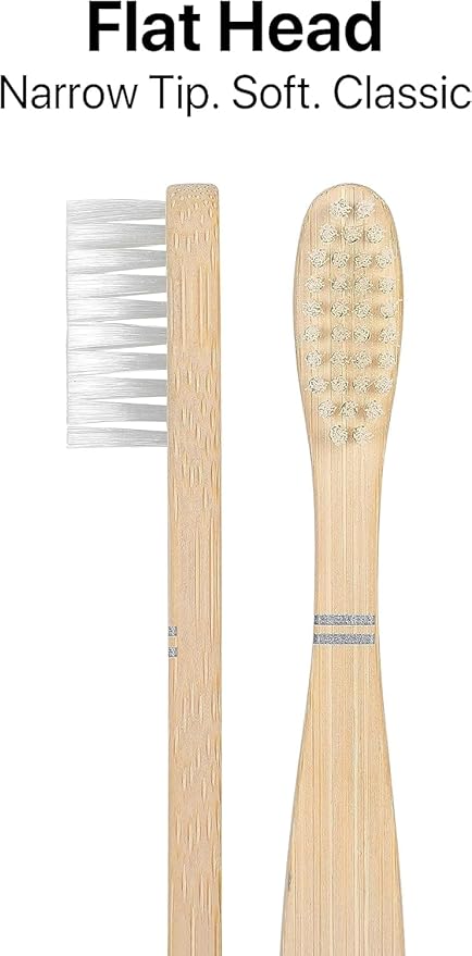 Sea Turtle Plant-Based Bristles, Soft Bamboo Toothbrushes, Individually Sealed - Image 4