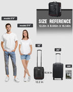 Gonex Waterproof Underseat Carry on Luggage - Image 2