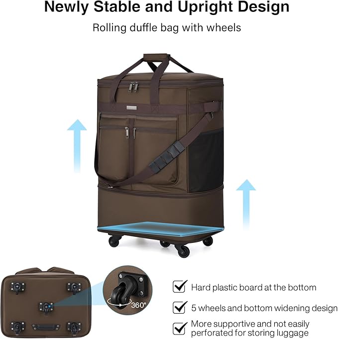 MILADA Expandable Luggage Bags for Travel Foldable Suitcase - Image 3