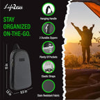Life2Go 12 Piece Camp Cooking Utensil Set & Outdoor Kitchen Gear Cookware Kit - Image 5