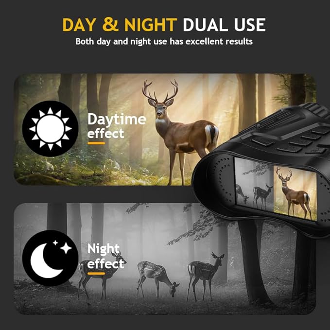 Night Vision Binoculars for Adults, 4K HD Night Vision Goggles - Image 3