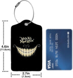 Black Halloween Smile Luggage Tags - Image 4