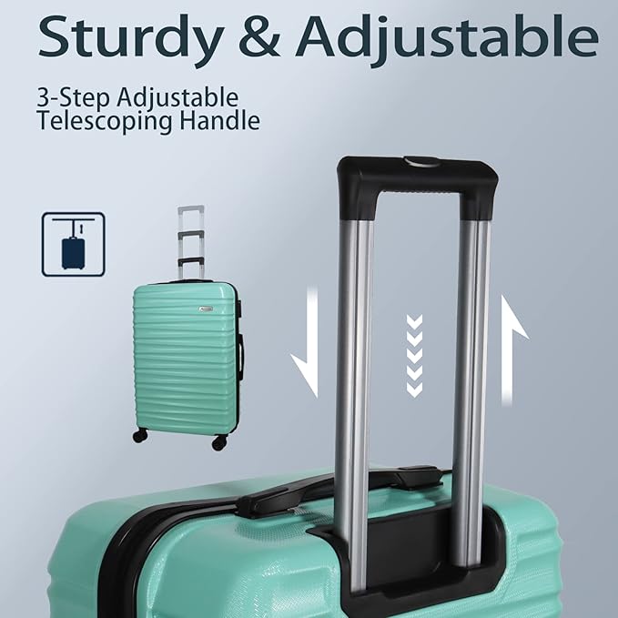 Luggage Sets 3 Piece-Suitcase Set- Luggage - Image 4