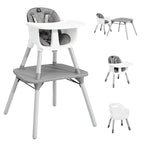 BABY JOY High Chair, 5 in 1 Convertible Highchair by BABYJOY