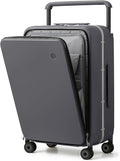 mixi Checked Luggage Wide Handle Luxury Design Rolling Travel Suitcase PC by MIXI