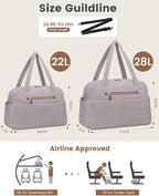 Travel Duffle Bag, Puffer Carry On Duffel Bag - Image 3