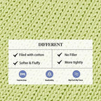 Knitted Weighted Blanket (35-mint Green / 60" x 80" | 15lbs)
