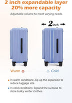 HotWay 24 Inch Expandable Carry On Luggage - Image 3