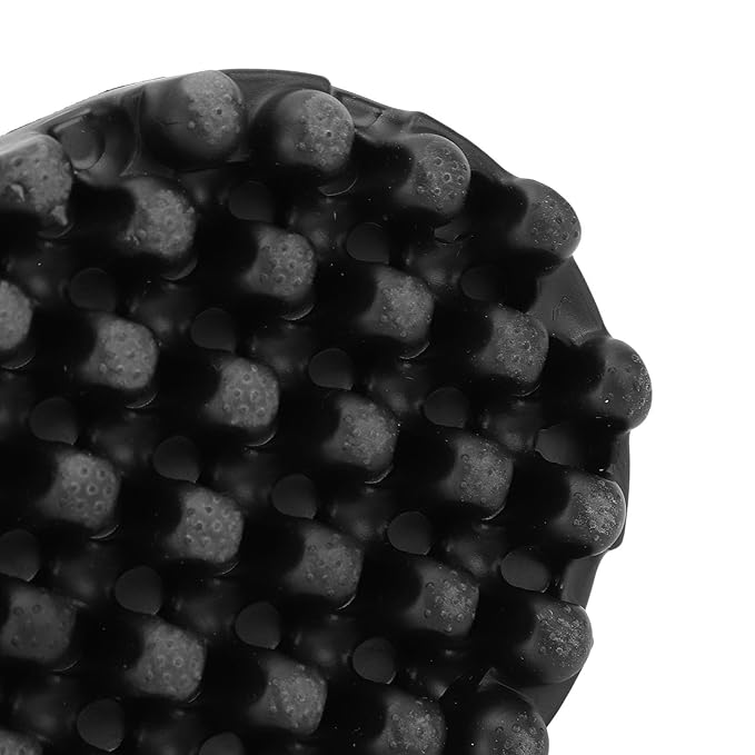 Hair Sponge, Rubber Curling Hair Brush Convenient to Use Afro Hair Sponge Barber Brush Washable Brush Ergonomic Hair Brush Sponge for Afro, Coils, Dreadlocks