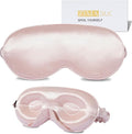 ZIMASILK Adjustable 22 Momme 100% Mulberry Silk Sleep Mask, Upgraded 3D by ZIMASILK