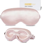 ZIMASILK Adjustable 22 Momme 100% Mulberry Silk Sleep Mask, Upgraded 3D by ZIMASILK
