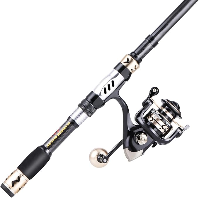 Sougayilang Fishing Pole with Spinning Reel Portable Fishing Rod Reel Combos - Image 3