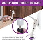 Door Stopper with Adhesive Bracket Stickers, No Drilling or Tools Needed - Image 4