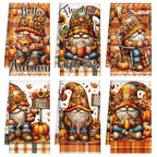 Fall Kitchen Towels Set of 6