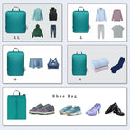 BAGAIL 6 Set Ultralight Compression Packing Cubes Packing Organizer - Image 5