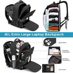 Travel Laptop Backpack, 18.4 inch Extra Large Backpack - Image 3