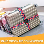 Adjustable Travel Luggage Strap Suitcase Belt Travel Bag Accessories 1.96 in W - Image 5