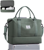 Travel Duffel Bag, Sports Tote Gym Bag, Shoulder Weekender Overnight Bag by WONHOX