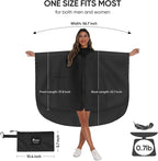 PTEROMY Hooded Rain Poncho for Adult - Image 2