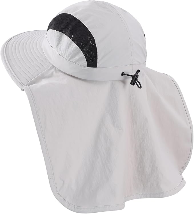 Home Prefer UPF 50+ Sun Hats for Men Women Wide Brim Fishing Hat - Image 3