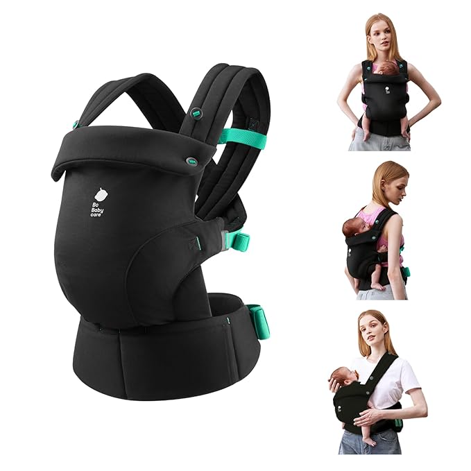 Bc Babycare CocoonGo Baby Carrier – CloudTouch Soft & Ergonomic Baby Carrier by BCBABYCARE