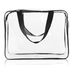 3Pcs Crystal Clear PVC Travel Toiletry Bag Kit - Image 8