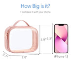 PACKISM TSA Approved Toiletry Bag, 3 Pack Clear Makeup Bags - Image 3