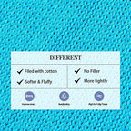 Knitted Weighted Blanket (32-jewel Blue / 48" x 72" | 20lbs)