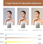Makeup Bag with Led Mirror, Travel Makeup Organizer with 3 Color Setting - Image 5