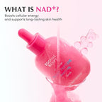 EQQUALBERRY NAD+ Peptide Boosting Smoothie Serum – Anti-Aging Korean Skin Care | Firming Serum with 5 Ceramides & Vegan Collagen for Wrinkles & Radiant Glow(1.01oz/30ml)