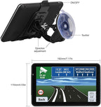 Car GPS Navigation, Latest 2025 Map 7 inch Touch Screen Car GPS, Voice Turn - Image 3