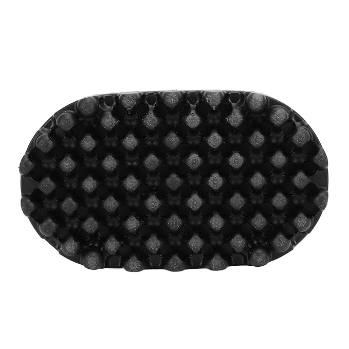 Curling Hair Brush, Rubber Afro Comb Twisted Tool, Washable Oval Ergonomic Design for Men and Women, Home Salon Styling