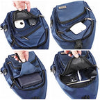 Crossbody Sling Bag Men (Blue / Large)