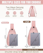 Crossbody Bags for Women Men Trendy Sling Bag Bakpack Casual Chest Bag - Image 2