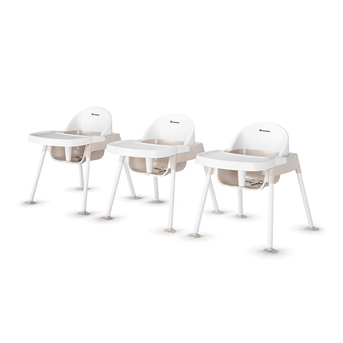 Foundations Secure Sitter Feeding Chairs 3-Pack, No-Tip Feet, 3-Point by FoundationsChildrensProducts