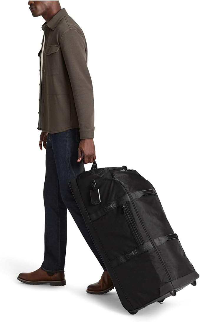 TUMI - Alpha Bravo Collapsible Duffel - 85 L Capacity - Black Duffel - Image 5