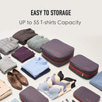 Bee Nesting Waterproof Compression Packing Cubes, Travel Packing organizers - Image 3