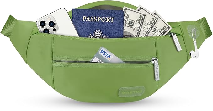 MAXTOP Large Crossbody Fanny Pack by MAXTOP