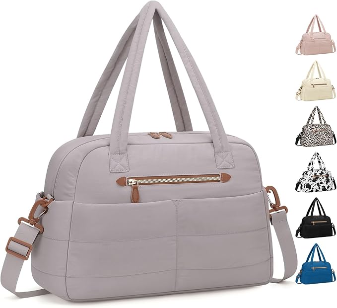 Travel Duffle Bag, Puffer Carry On Duffel Bag by Pritent