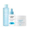3-Step Hydration Barrier Set | Hydrating Toner, Hyaluronic Acid Serum & Panthenol Gel Cream | Moisture & Comfort Care Routine | With Ceramide & Azulene | K-Beauty Skincare Set