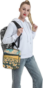 Daisy Flower Lunch Box for Kids Aldults, Nature Floral Reusable Thermal - Image 7